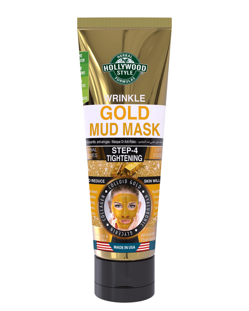WRINKLE GOLD MUD MASK HollywoodStyle