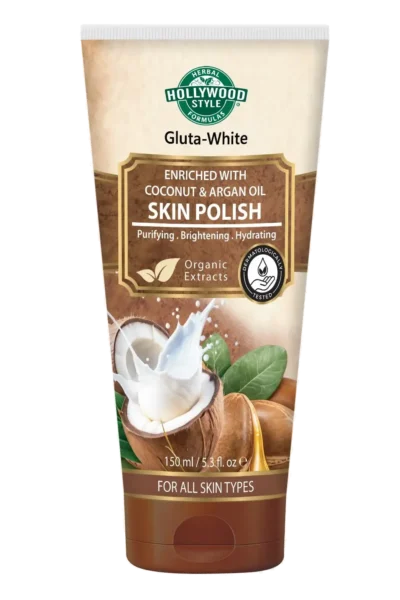 Gluta-White Coconut & Argan Oil Skin Polish 150ml