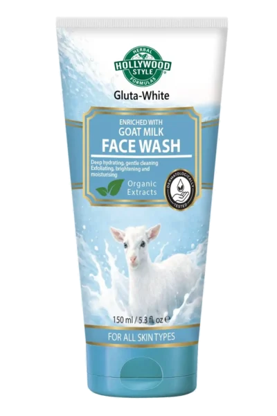 Gluta-White Goat Milk Face Wash 150ml